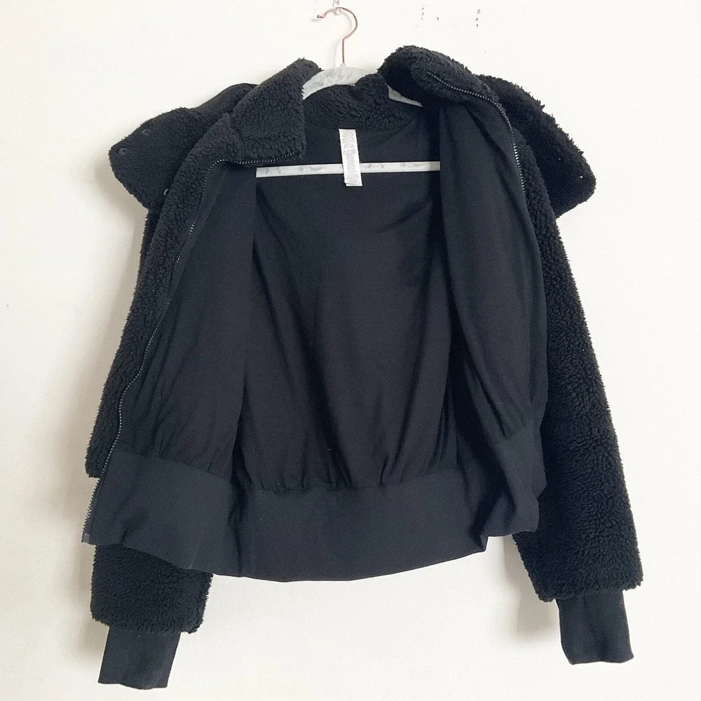 Alo Yoga Foxy Sherpa Jacket Black M